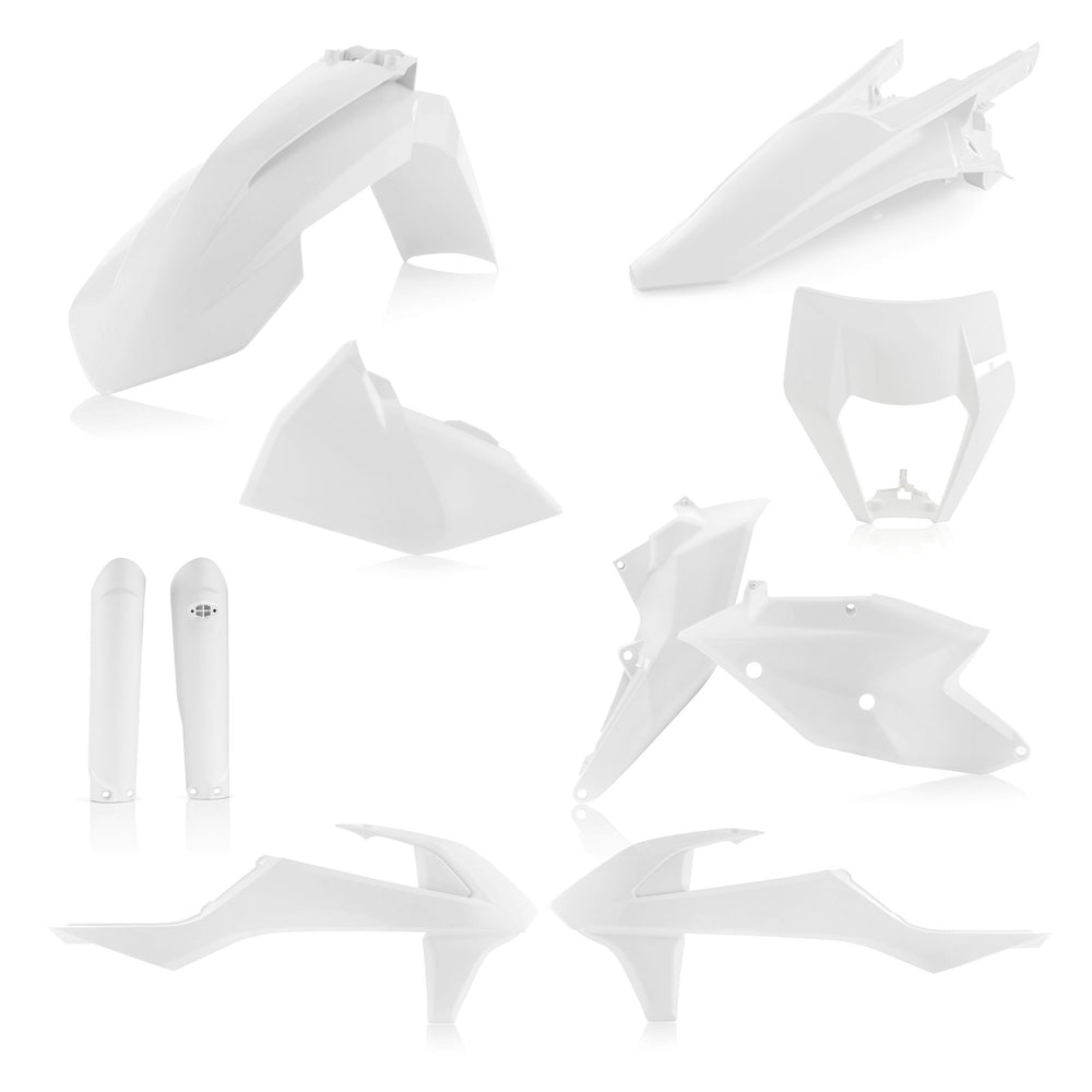 Acerbis Full Plastic Kit Kit White (2733420002)