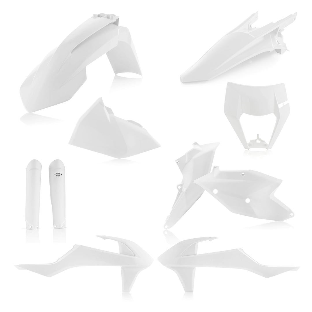 Acerbis Full Plastic Kit Kit White (2733420002)