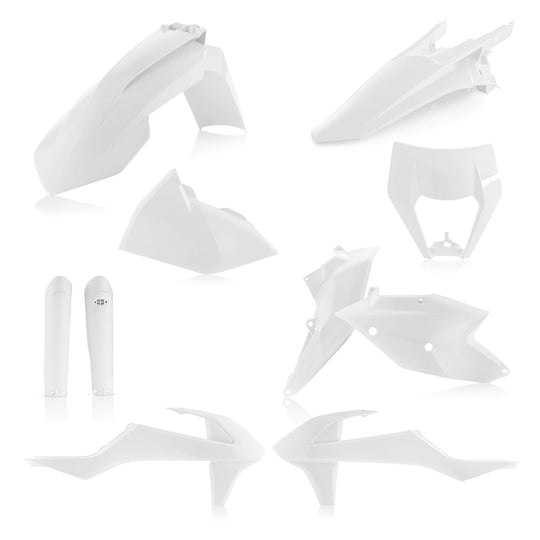 Acerbis Full Plastic Kit Kit White (2733420002)