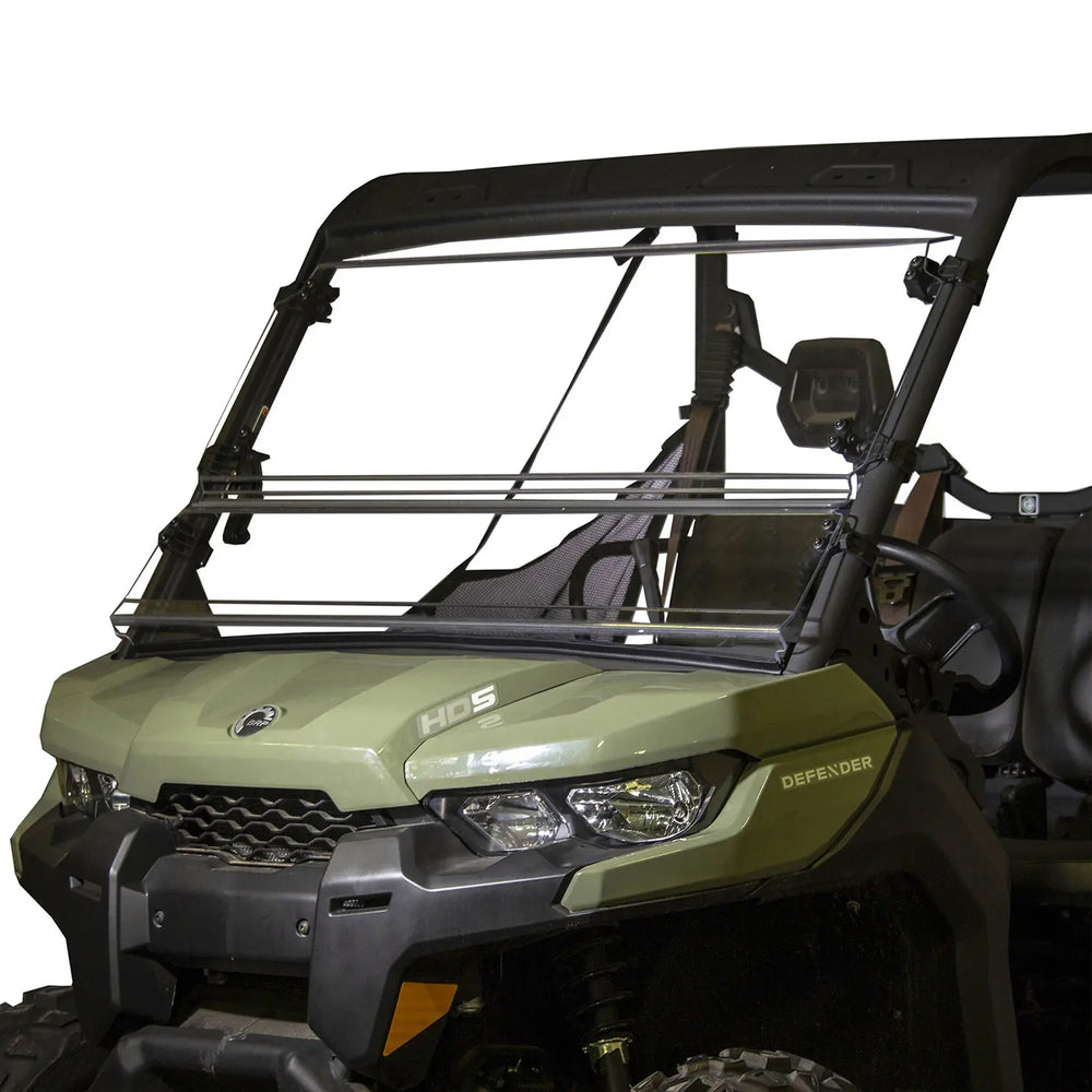 Kolpin Poly Front Windshield / Rear Panel - Can-Am Defender - Front Full Tilt 2016-2025