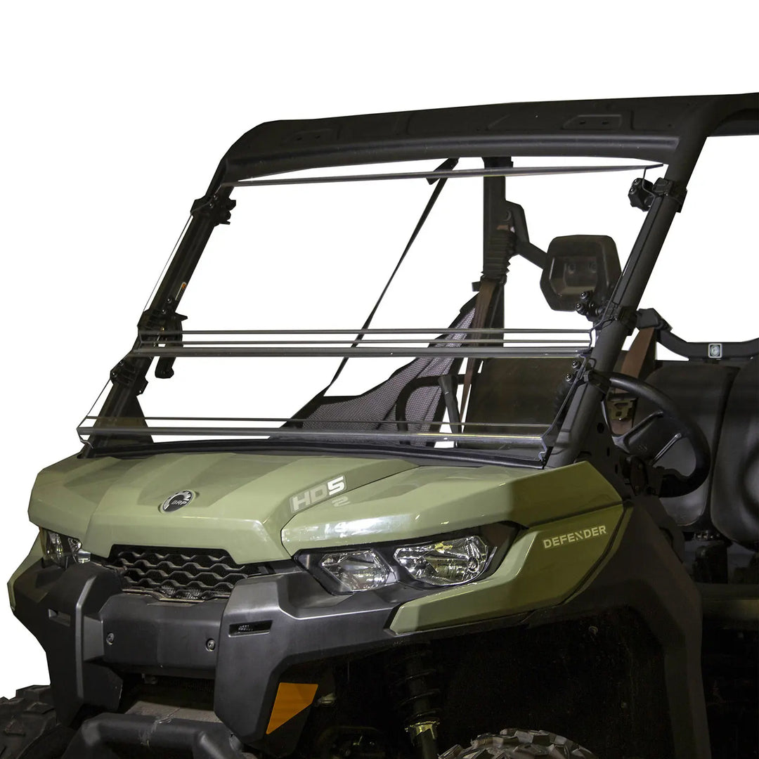 Kolpin Poly Front Windshield / Rear Panel - Can-Am Defender - Front Full Tilt 2016-2025