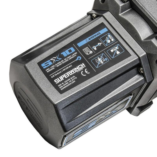 Superwinch SX 10000SR Synthetic Rope Winch - 10,000 lb