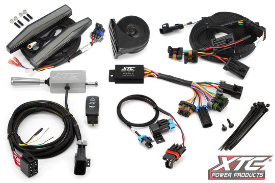 XTC Self-Canceling Turn Signal Kit with Billet Lever, Horn and X-LITE DRL - Polaris - RZR XP 1000 2024-2026