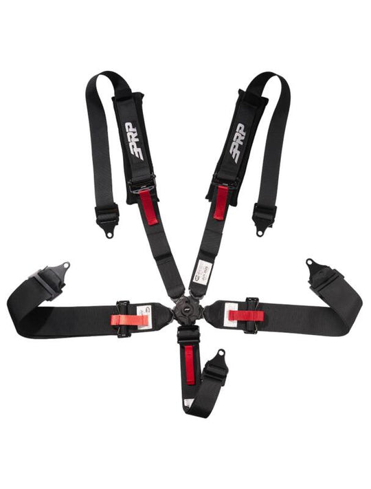 PRP Seats PRP 5 Point Cam-Lock Harness with 2in Shoulders and 3in Lap Belts SFI16.1- Black