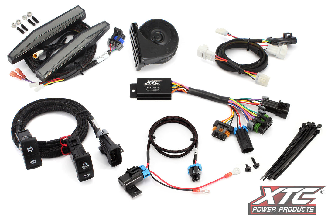 XTC Self-Canceling Turn Signal Kit with Horn and X-LITE DRL - Kawasaki - Ridge 2024-2026
