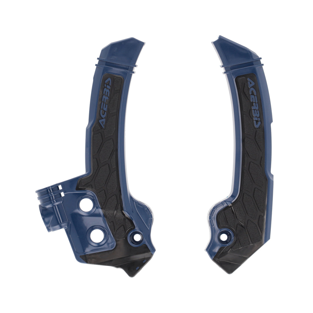 Acerbis X-Grip Frame Guard Guards HUS Blue and Black (2987271034)