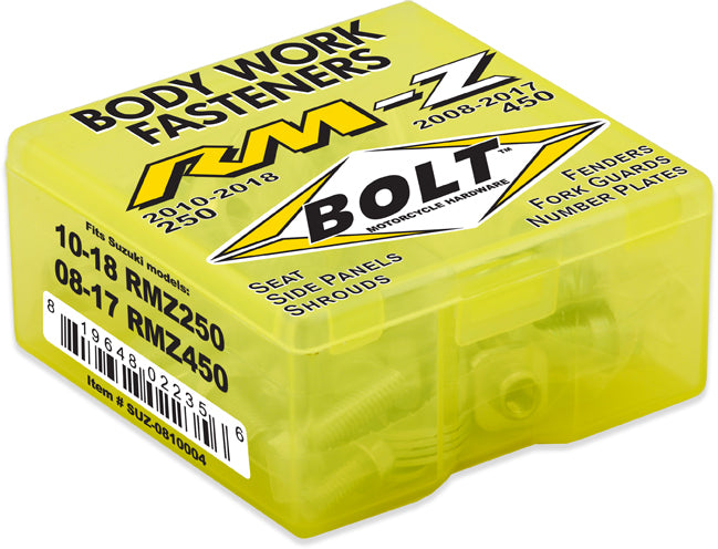 Bolt Full Body Work Fastener Kit SUZ-0810004