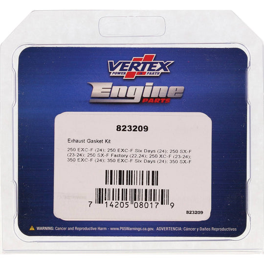 Vertex Exhaust Gasket Kit