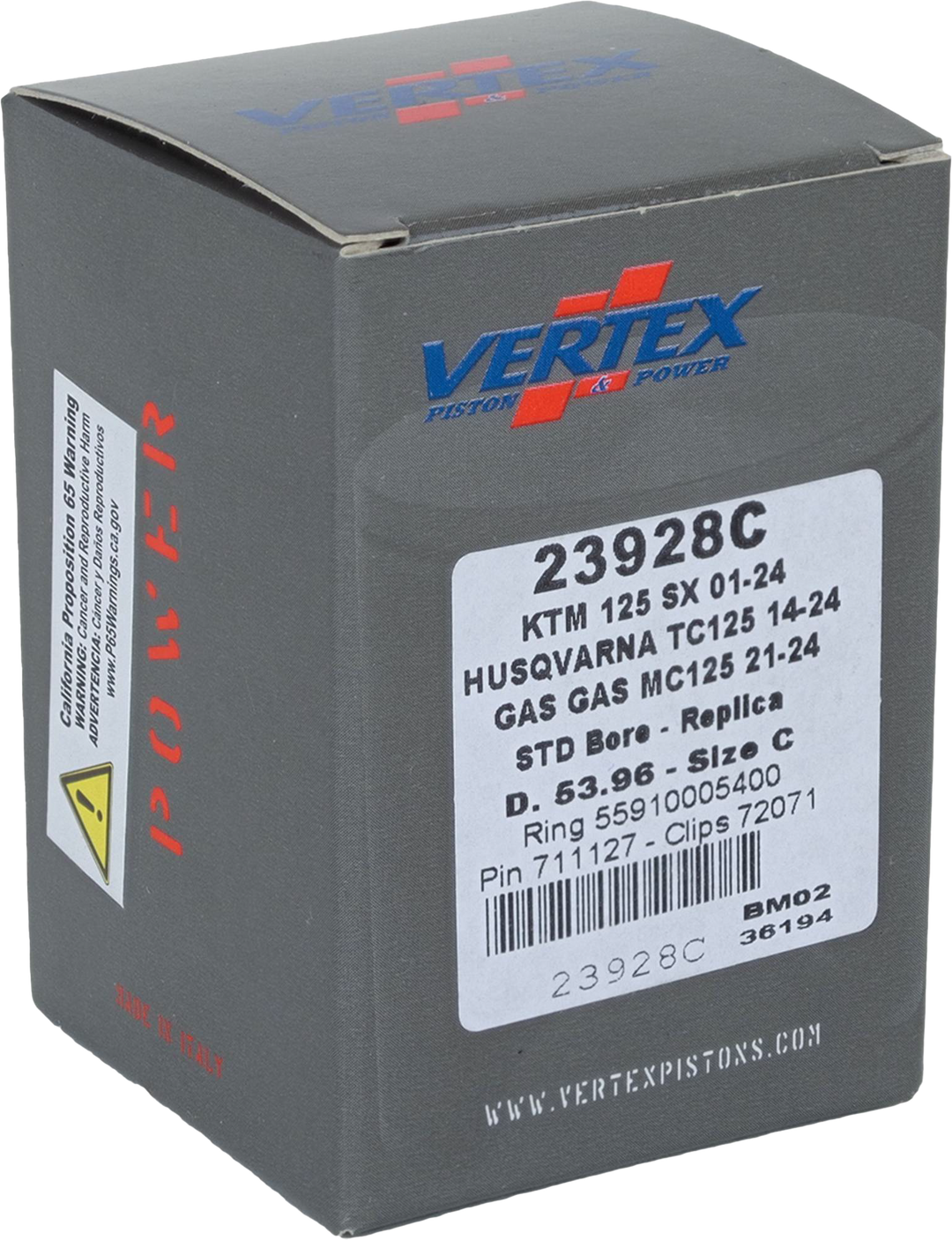 Vertex Piston Kit