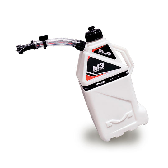 Matrix Concepts M4 0.4 Gallon Utility Can White-Black