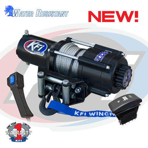 KFI U45-R2 4500 lb UTV Winch - Steel Cable
