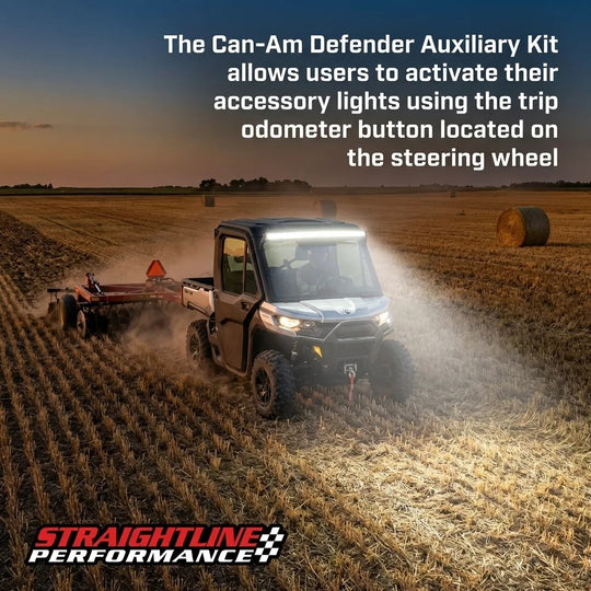 Straightline SmartWire Auxiliary Output Control Kit - Can-Am Defender