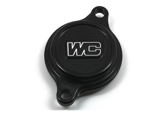 Works Connection Oil Filter Cover Black