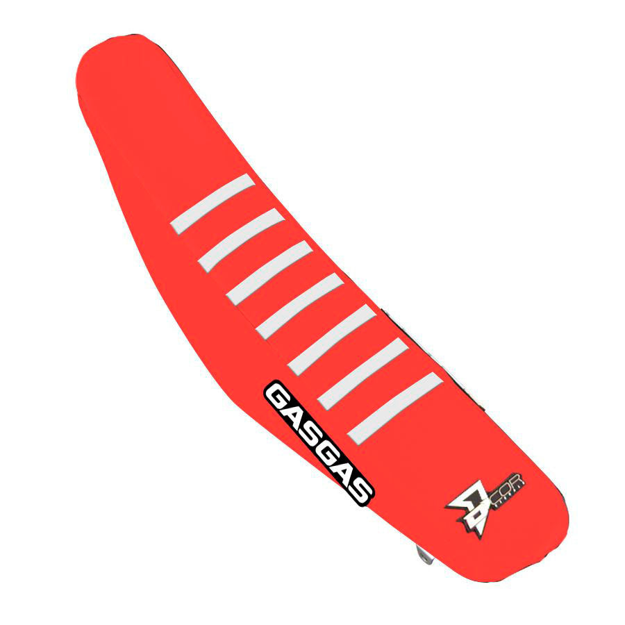D-Cor Seat Cover Red with White GAS