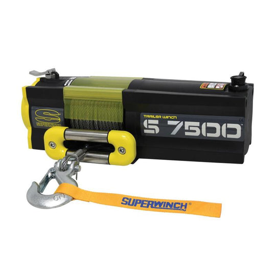 Superwinch S7500 Steel Rope Winch - 7,500 lb