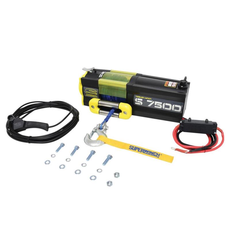 Superwinch S7500 Synthetic Rope Winch - 7,500 lb