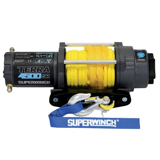 Superwinch Terra 4500SR Winch - 4,500 lb - Gray Wrinkle