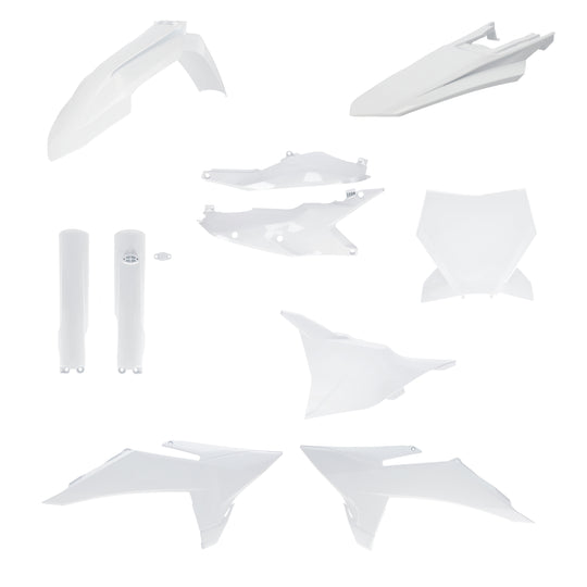 Acerbis Full Plastic Kit Kit- KTM White (2986810002)