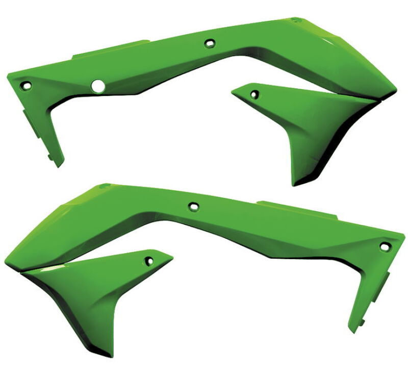 Acerbis Radiator Shroud - 16-18 Kawasaki KX450F - Green