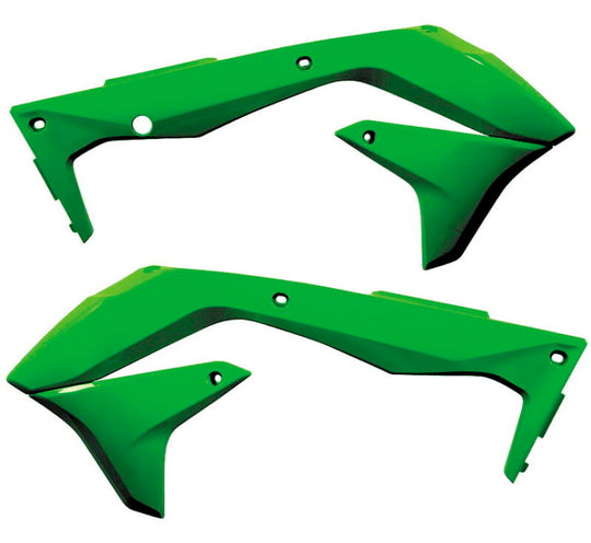 Acerbis Radiator Shroud - 16-18 Kawasaki KX450F - Green