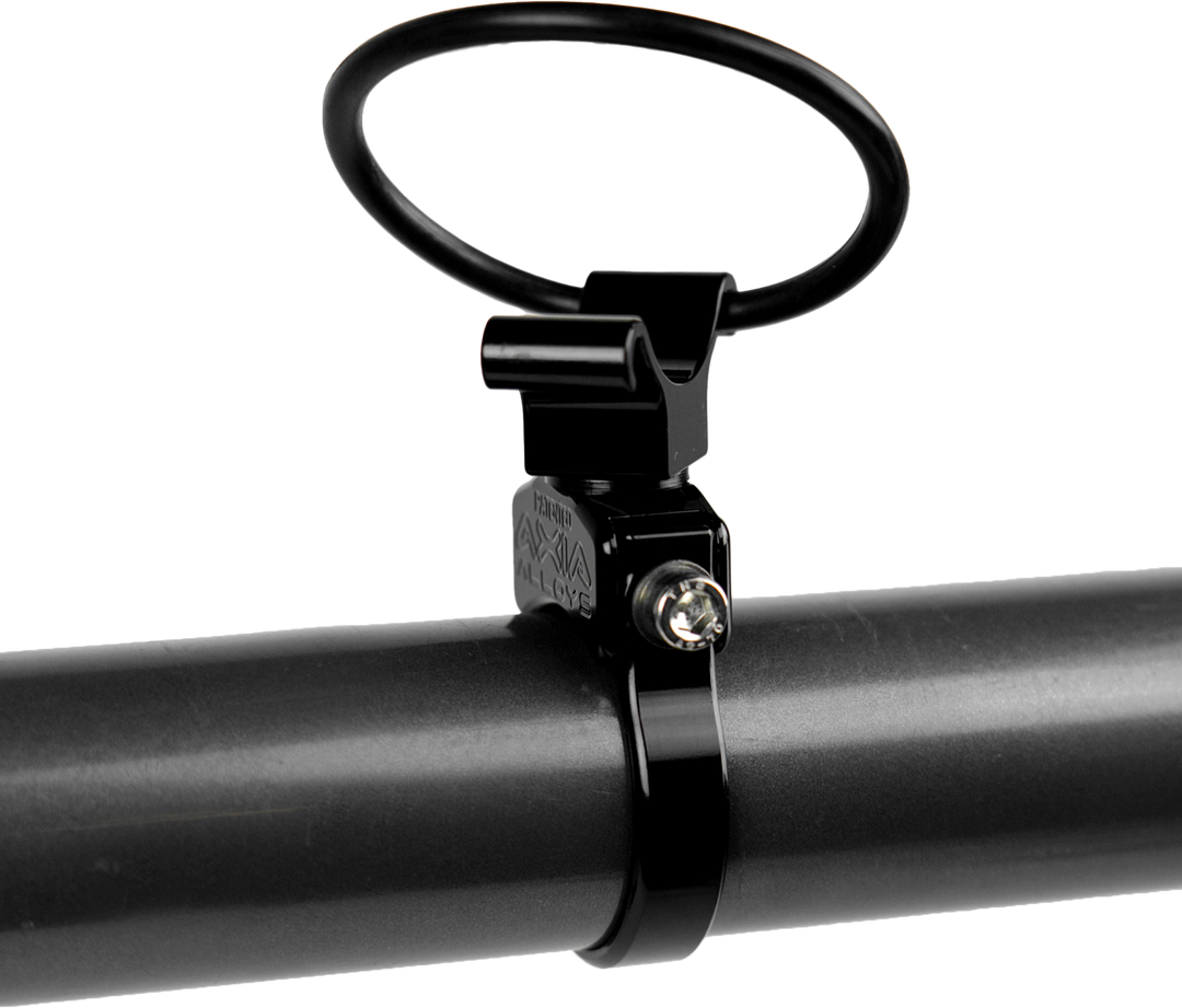 Axia Alloys Helmet Air Hose Plug Mount - Swivel Mount / Black
