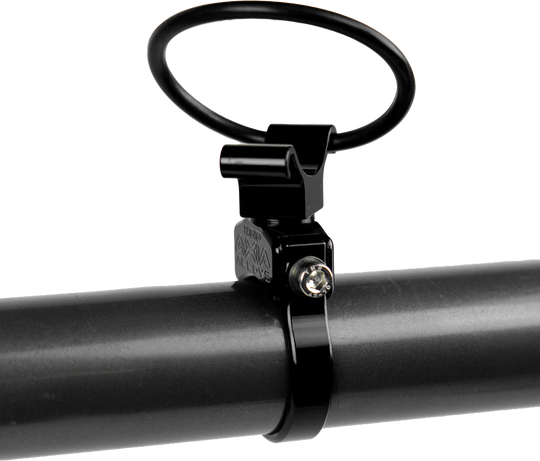 Axia Alloys Helmet Air Hose Plug Mount - Swivel Mount / Black