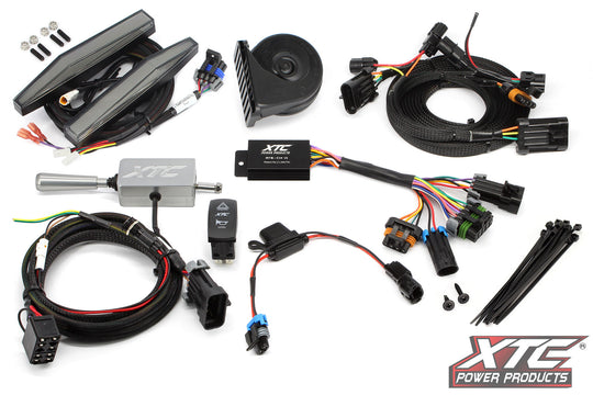 XTC Self-Canceling Turn Signal Kit with Billet Lever, Horn and X-LITE DRL - Honda - Talon 1000 2019-2026