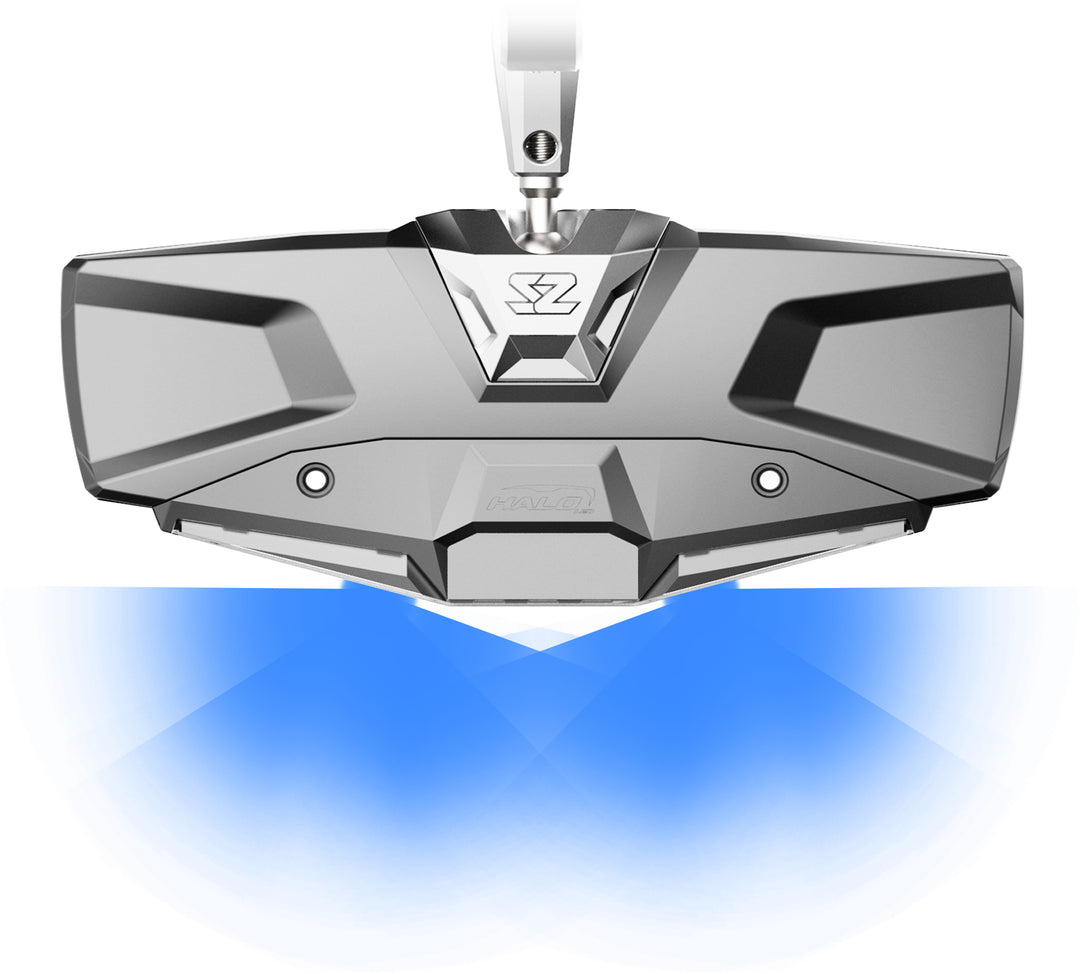 Seizmik Halo-RA LED Rear View Mirror - Cast Aluminum with Lighting