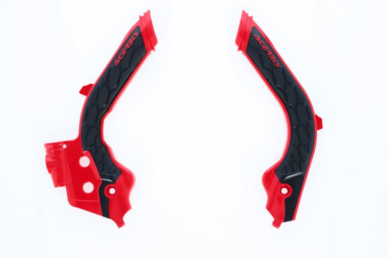 Acerbis X-Grip Frame Guards - 19-22 Husq/21-23 GG 125-501 - Red/B