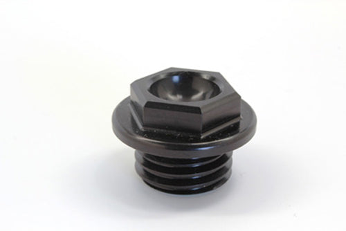 Works Connection Billet Oil Filler Plug Black