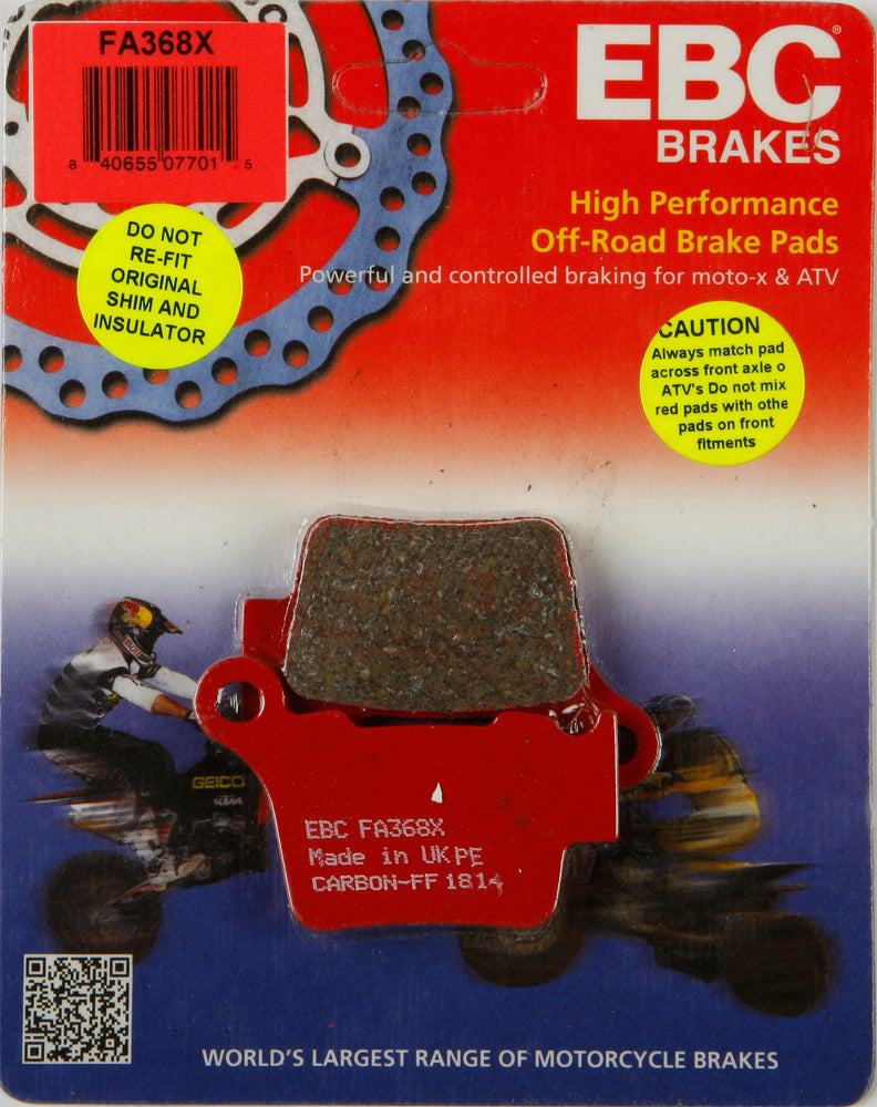 EBC Standard Brake Pads FA368X
