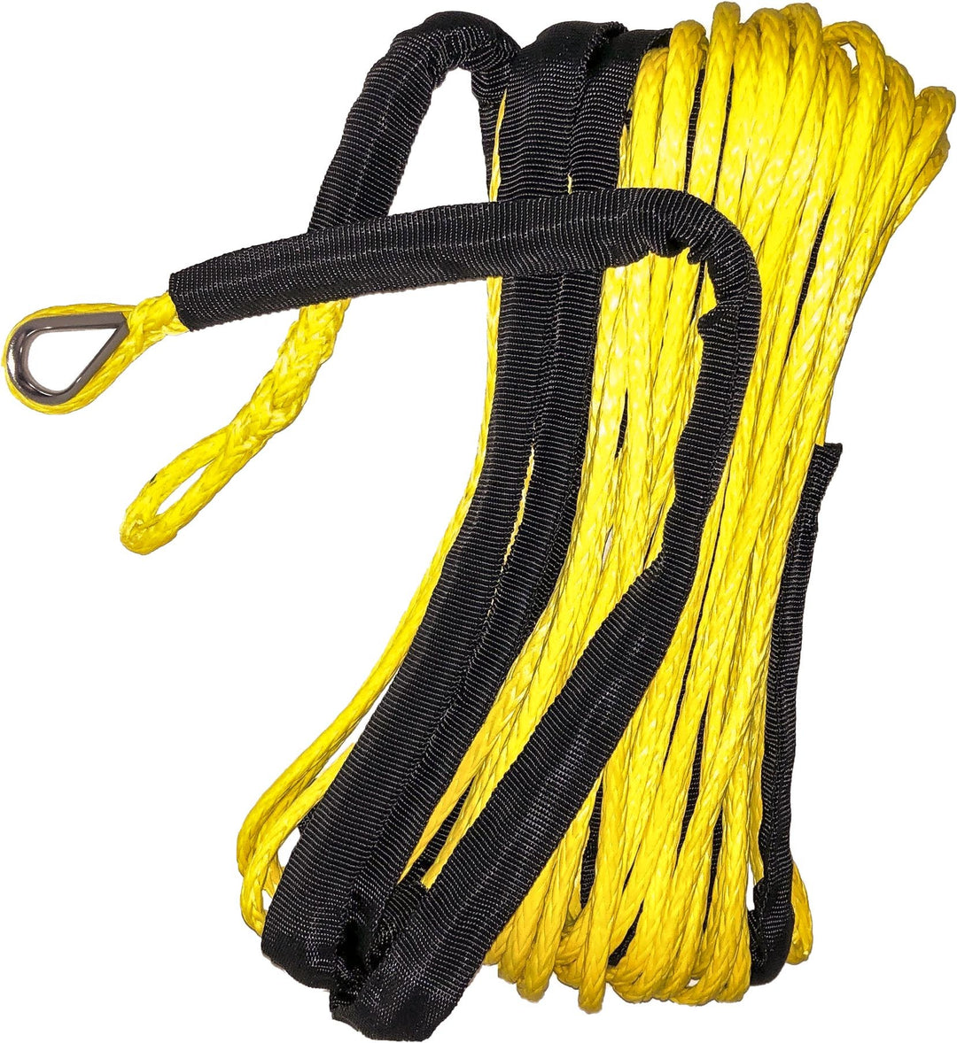 Open Trail Synthetic Winch Rope - 3/16 in x 50 ft - Yellow