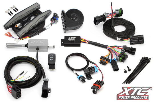 XTC Self-Canceling Turn Signal Kit with Billet Lever, Horn and X-LITE DRL - Polaris - RZR Pro XP 2020-2024 / Turbo R 2022-2024