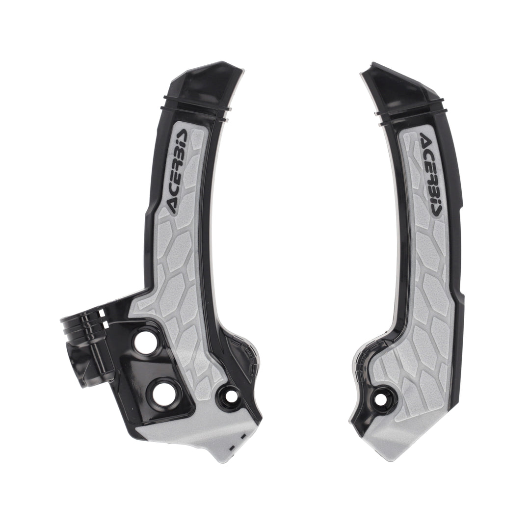 Acerbis X-Grip Frame Guard Guards HUS Black and Grey (2987271001)