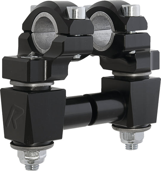 Rox Speed FX 2 in Rise Anti-Vibe Stem Clamp Riser - 7/8 or 1-1/8 in - 2 in Rise Stem Clamp - Black