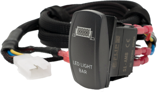 Open Trail EZ Harness Dash Rocker Switch - Light Bar - Pro Switch with EZ Harness