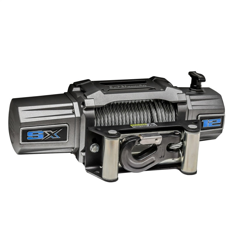 Superwinch SX 12000 Wire Rope Winch - 12,000 lb - Graphite