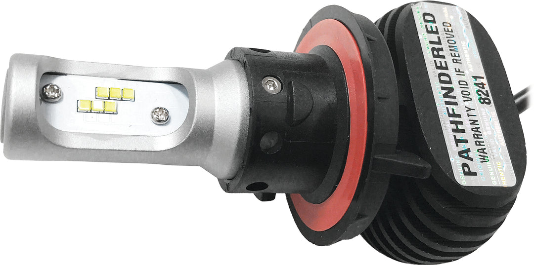 Pathfinder Rugged Fanless LED Headlight Bulb - 4000 Lumen - H13