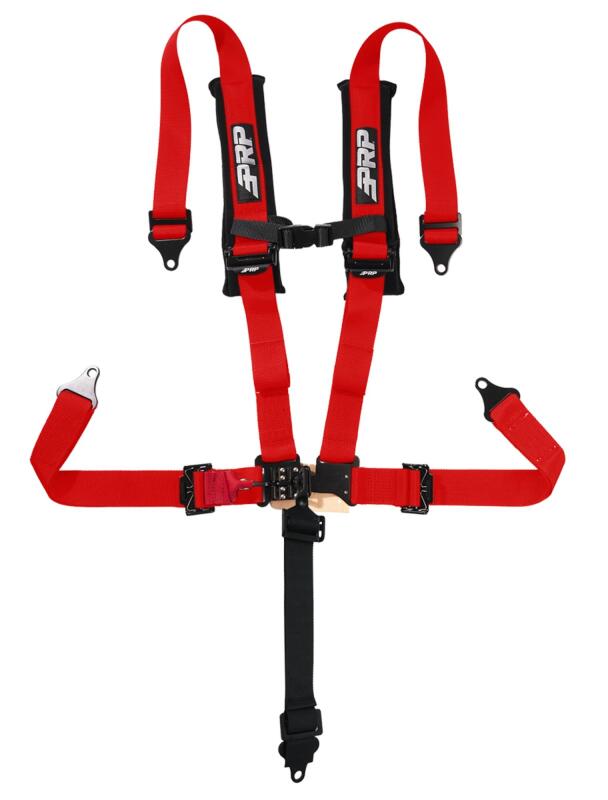 PRP Seats PRP 5.2 Sewn In Harness Latch and Link- Red
