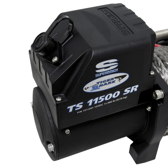 Superwinch Tiger Shark 11500 Winch - Synthetic Rope