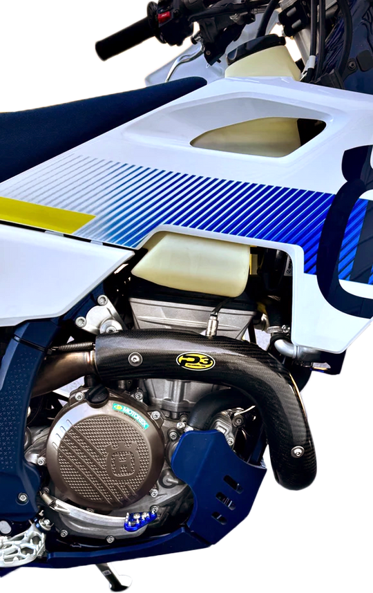 P3 Carbon Carbon Fiber Header Heat Shield Shield KTM/Husqvarna and Gas 350 (201172)