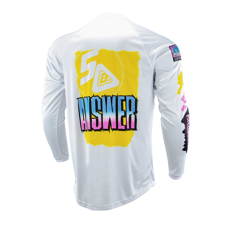 Answer LE Syncron Artifacts Jersey 50 Years Neon Yellow/White/Blue