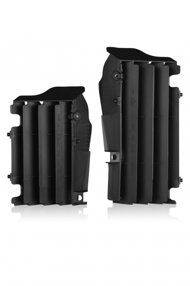 Acerbis Radiator Louvers - 21-23 Kaw KX250 / 16-23 KX450F - Black