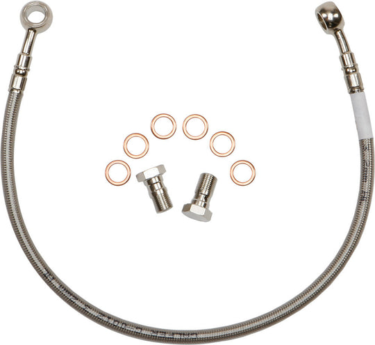 G Brakes Stainless Steel Brake Line - Yamaha Raptor 660R / 700R - Rear - Raptor 700R 2006-2012 Stock