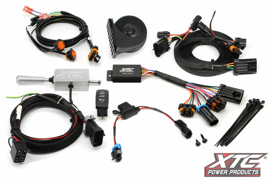 XTC Self-Canceling Turn Signal Kit with Billet Lever - Honda - Talon 1000 2019-2026