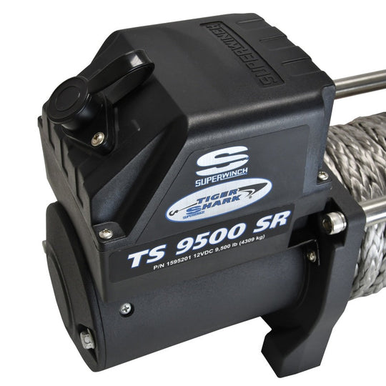 Superwinch Tiger Shark 9500 Winch - Synthetic Rope
