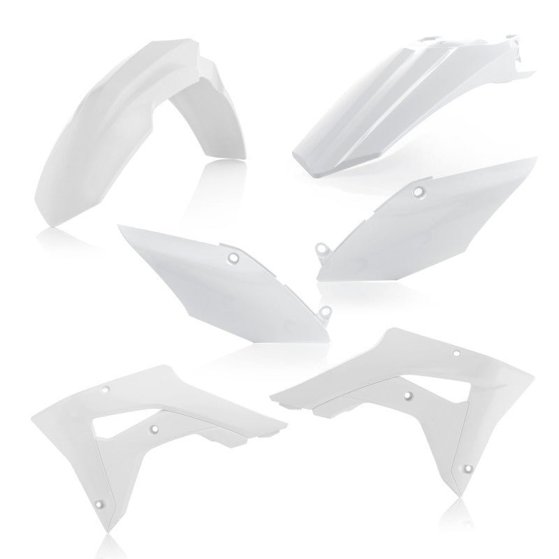 Acerbis Plastic Kit - 17-21 Honda CRF250RX/CRF450RX - White