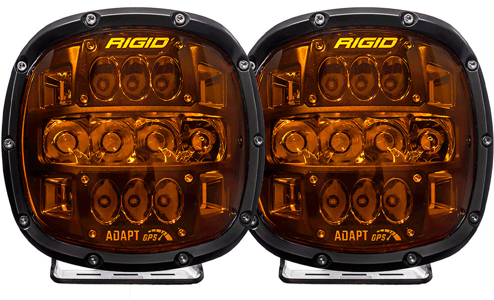 Rigid Adapt XP LED Light - Amber Pro Pair
