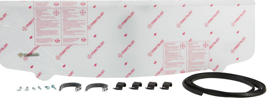 Open Trail UTV Half Windshield - Polaris RZR / Ranger - Ranger XP 900 / XP 1000 Profile Tube 2013-2019