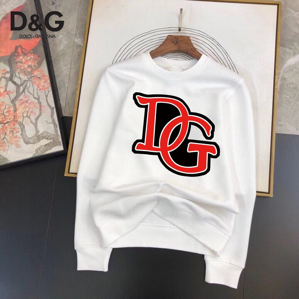 Dolce & Gabbana Logo Sweatshirt – Black or White - Dune Goons